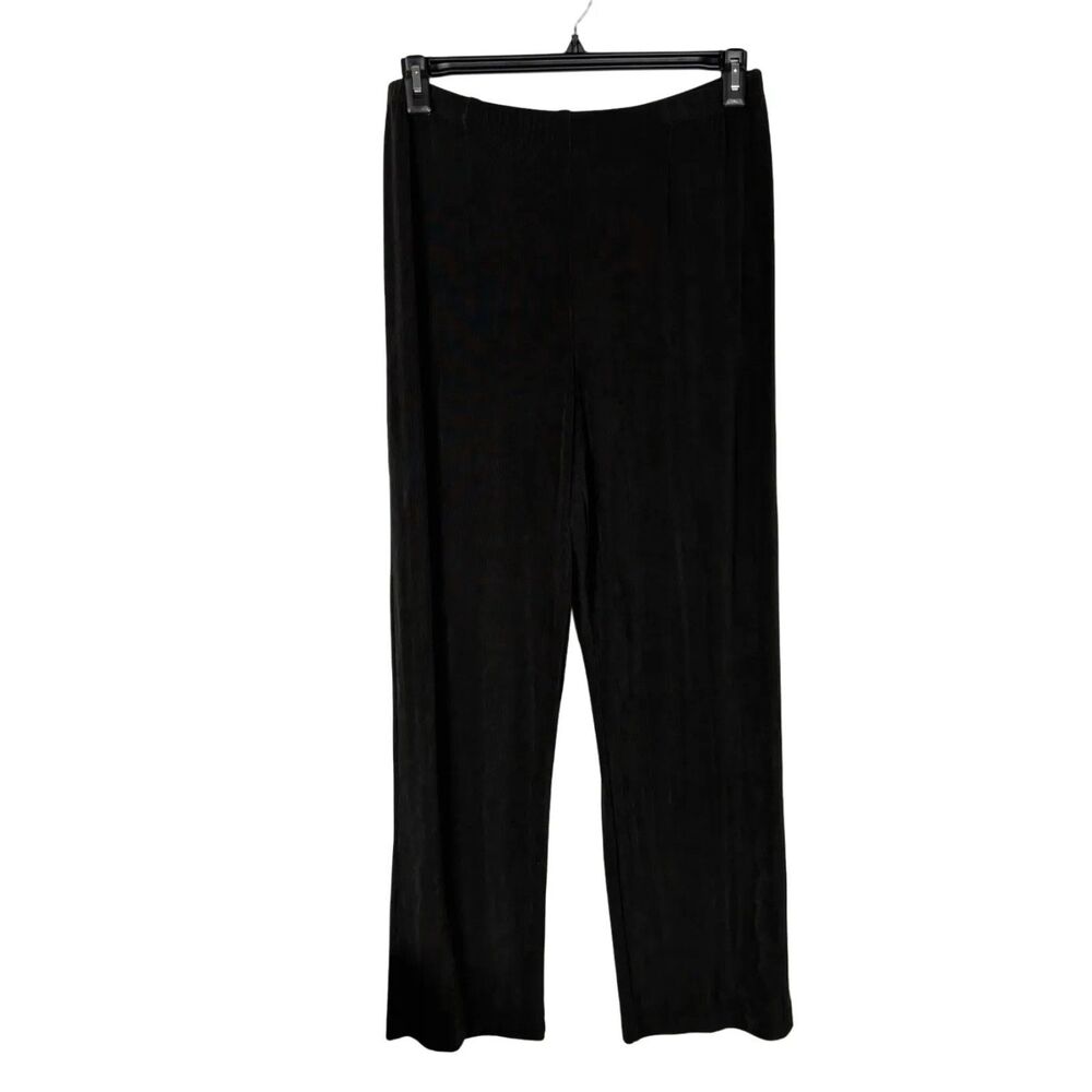 Chico's Travelers Black Knit Pants Women's XL Size 3
